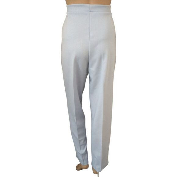 Cape Cod Match Mates Pants NOS Pale Blue Knit Vtg 70s Sz 10 Costume Theater Prop - Picture 7 of 16